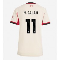 Stroje piłkarskie Liverpool Mohamed Salah #11 Koszulka Wyjazdowej dla damskie 2025-26 Krótki Rękaw
